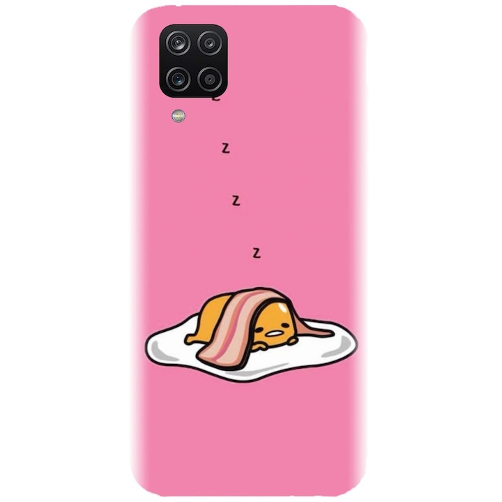 Силиконов кейс, съвместим с модел Samsung Galaxy A42 5G - Sleeping Egg