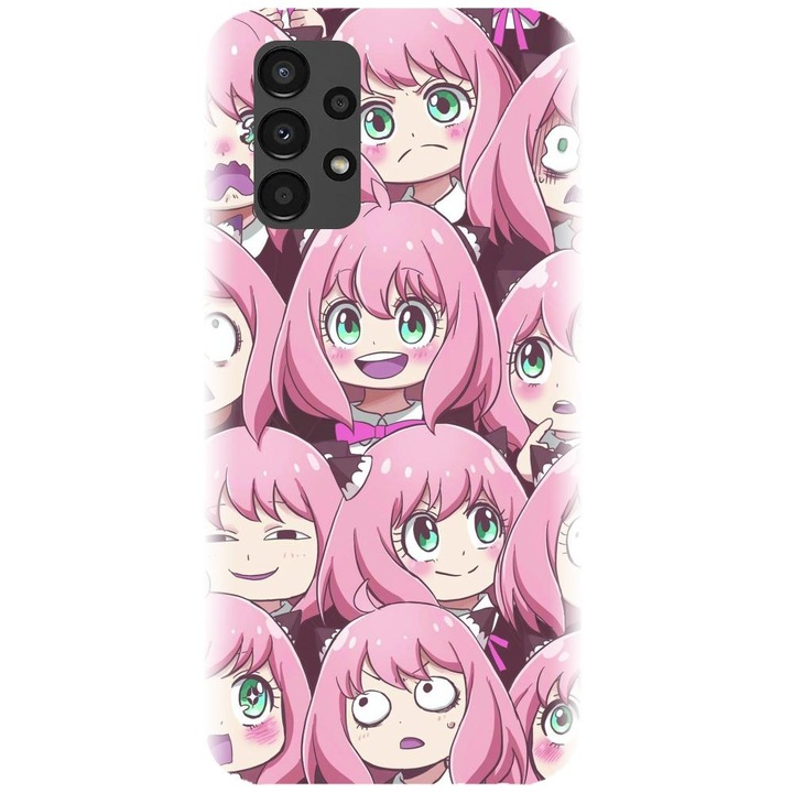 Szilikon tok kompatibilis a Samsung Galaxy A13 4G / LTE - Anime Anya modellel