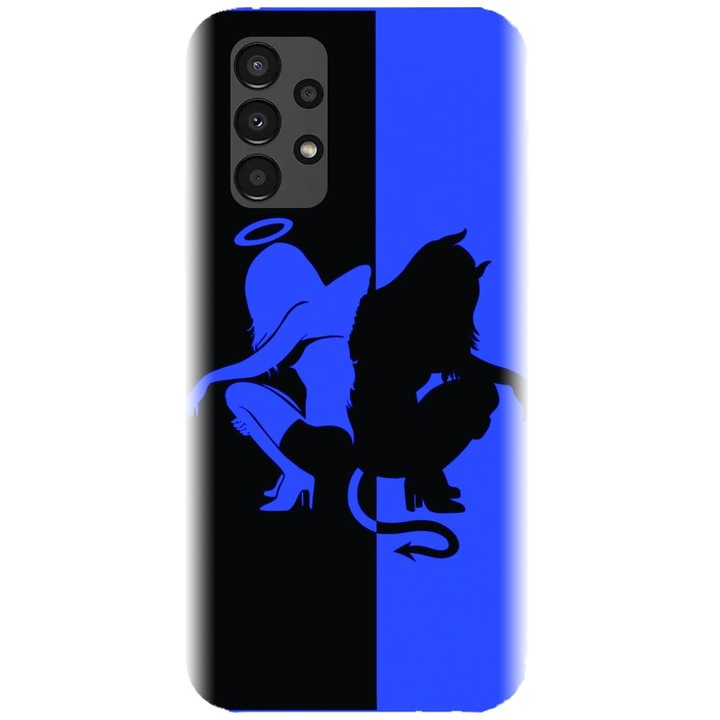 Husa din silicon compatibila cu Samsung Galaxy A32 5G / A32 EE 5G - model Angel Devil