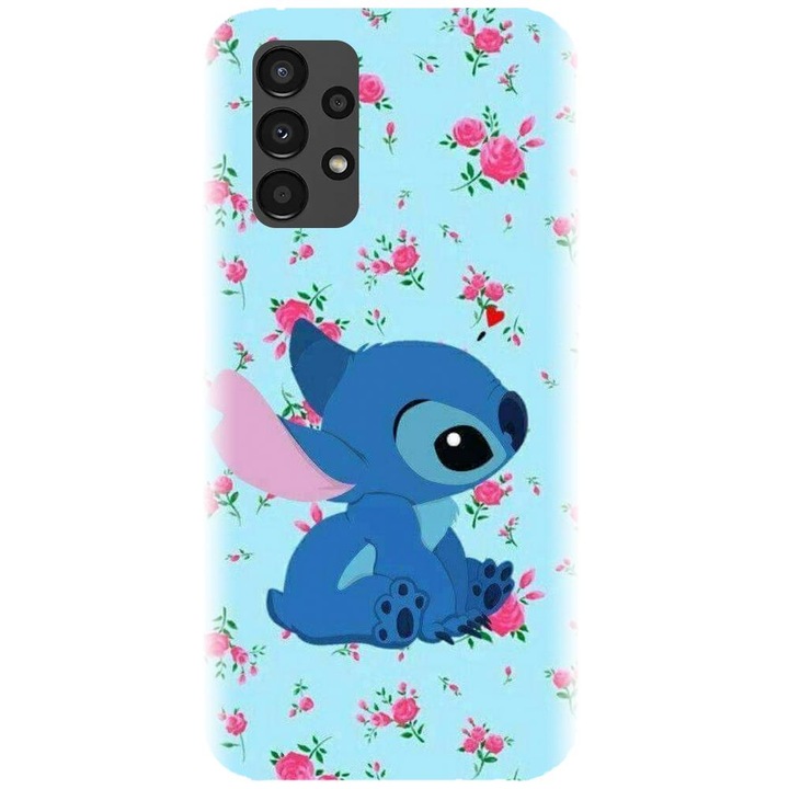 Szilikon tok, kompatibilis a Samsung Galaxy A13 4G / LTE telefonnal, Stitch Cellphone modell