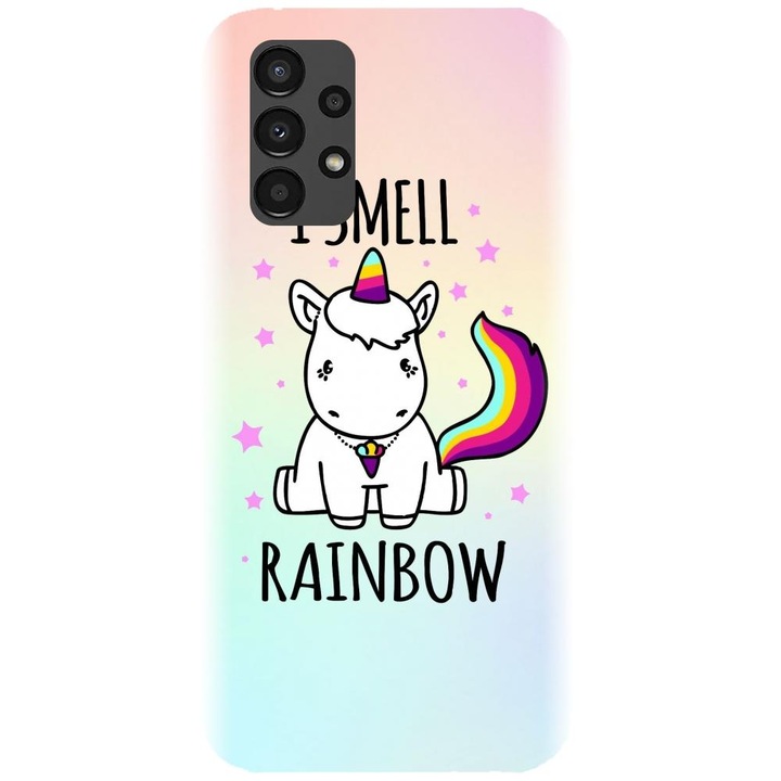 Силиконов кейс съвместим с Samsung Galaxy A72 4G / 5G - I smell rainbow модел
