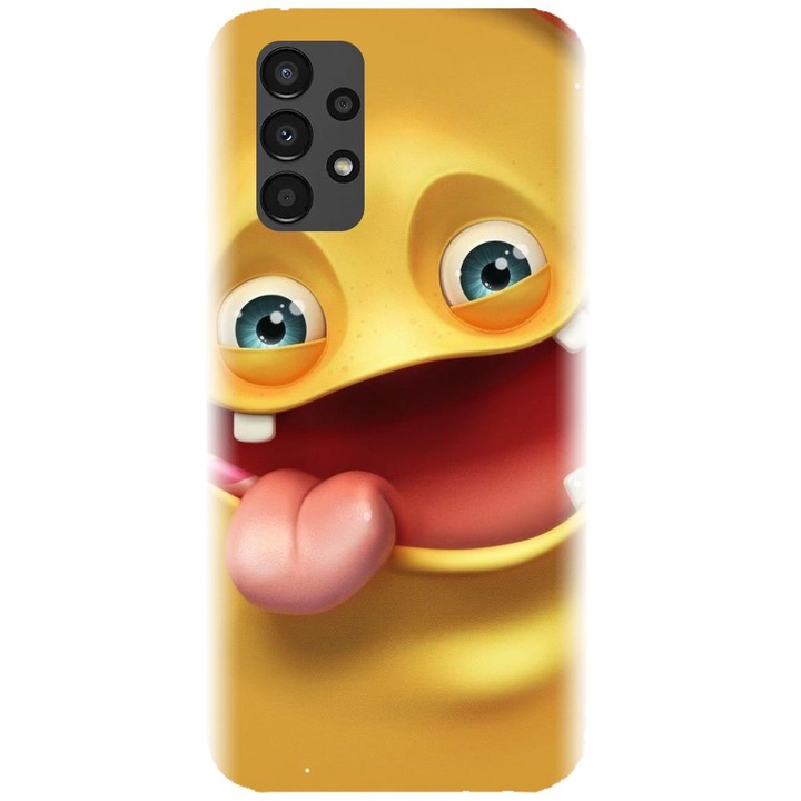 Husa din silicon compatibila cu Samsung Galaxy A32 5G / A32 EE 5G - model Cute Monster