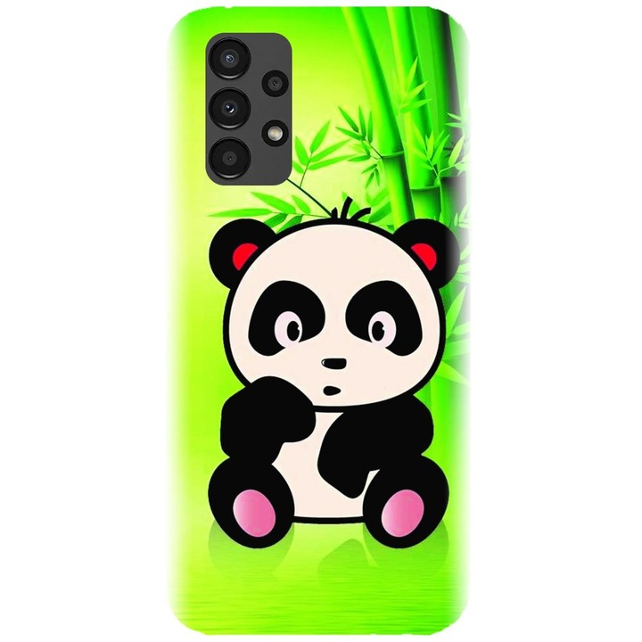 Силиконов кейс съвместим с Samsung Galaxy A52 5g / A52 LTE (4g) / A52s 5g - модел X Cute Panda