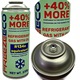 Set reincarcare climatizare auto FreezeEco R134a, 235g, cu ulei si supapa de siguranta