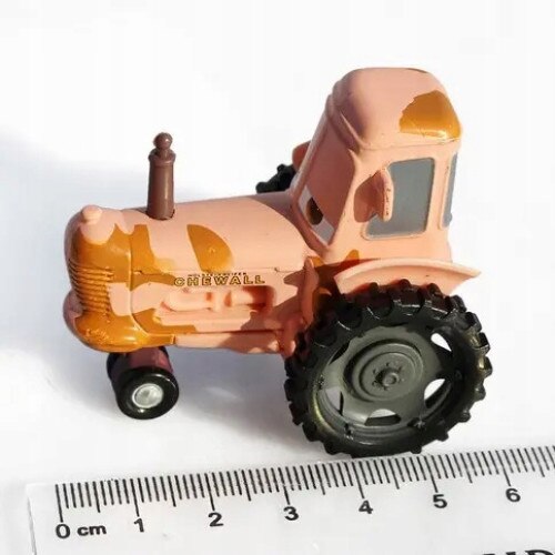 Masinuta RESTEQ, Tractor din Cars, metal + ABS, 6x3x4.5cm - eMAG.ro