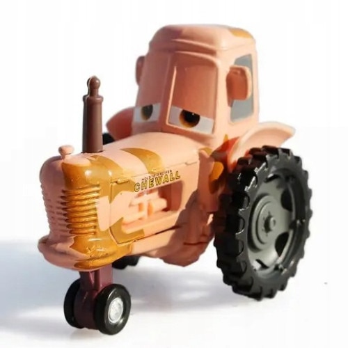 Masinuta RESTEQ, Tractor din Cars, metal + ABS, 6x3x4.5cm - eMAG.ro