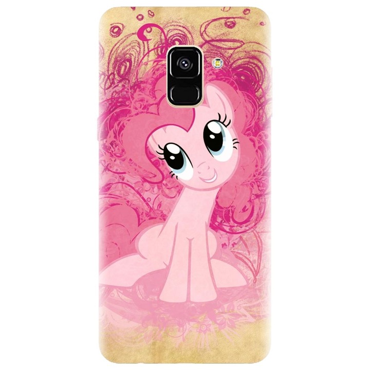 Силиконов кейс, съвместим с Samsung Galaxy J6 / J6 2018 - модел Pinkie pie
