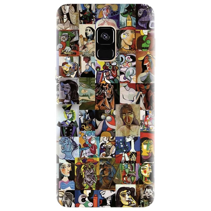 Husa din silicon compatibila cu Samsung Galaxy J6 / J6 2018 - model Picasso