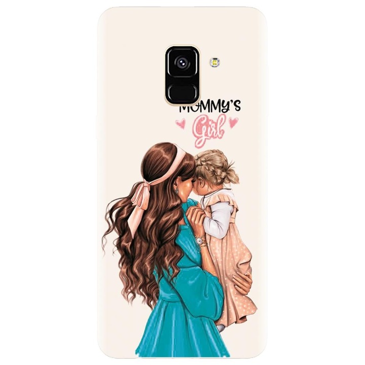 Силиконов кейс съвместим със Samsung Galaxy J6 / J6 2018 - Супер модел майка и дъщеря