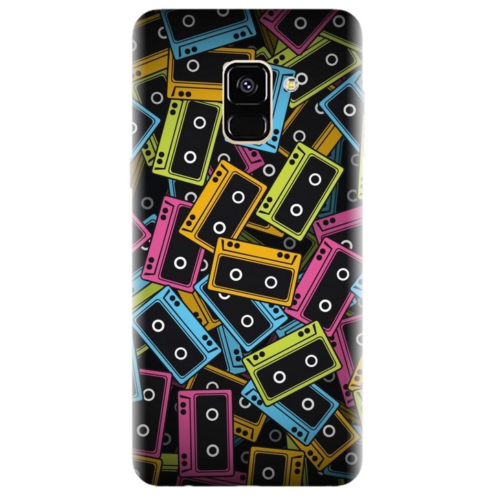 Husa din silicon compatibila cu Samsung Galaxy J6 / J6 2018 - model Caseta Audio