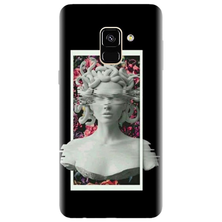 Husa din silicon compatibila cu Samsung Galaxy J6 / J6 2018 - model Contemporary Art 2