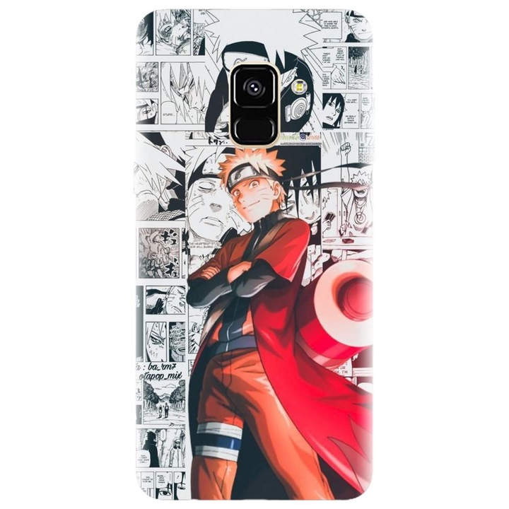 Husa din silicon compatibila cu Samsung Galaxy J6 / J6 2018 - model Naruto Aesthetic