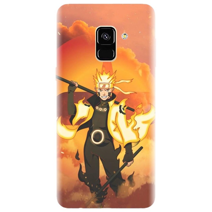 Силиконов кейс съвместим с Samsung Galaxy J6 / J6 2018 - модел Наруто Узумаки