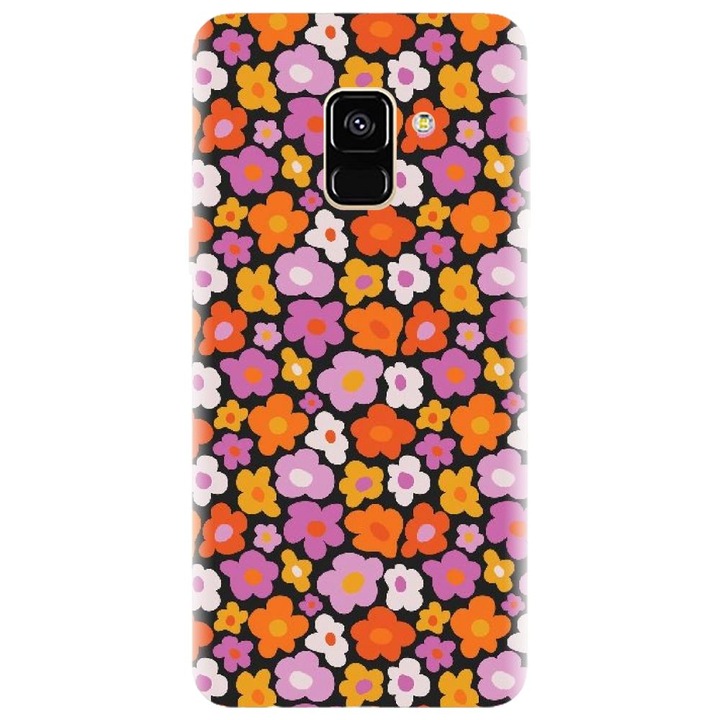 Husa din silicon compatibila cu Samsung Galaxy J6 / J6 2018 - model Pattern Retro 5