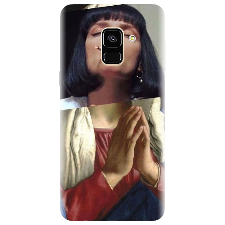 Husa din silicon compatibila cu Samsung Galaxy J6 / J6 2018 - model Pulp Fiction