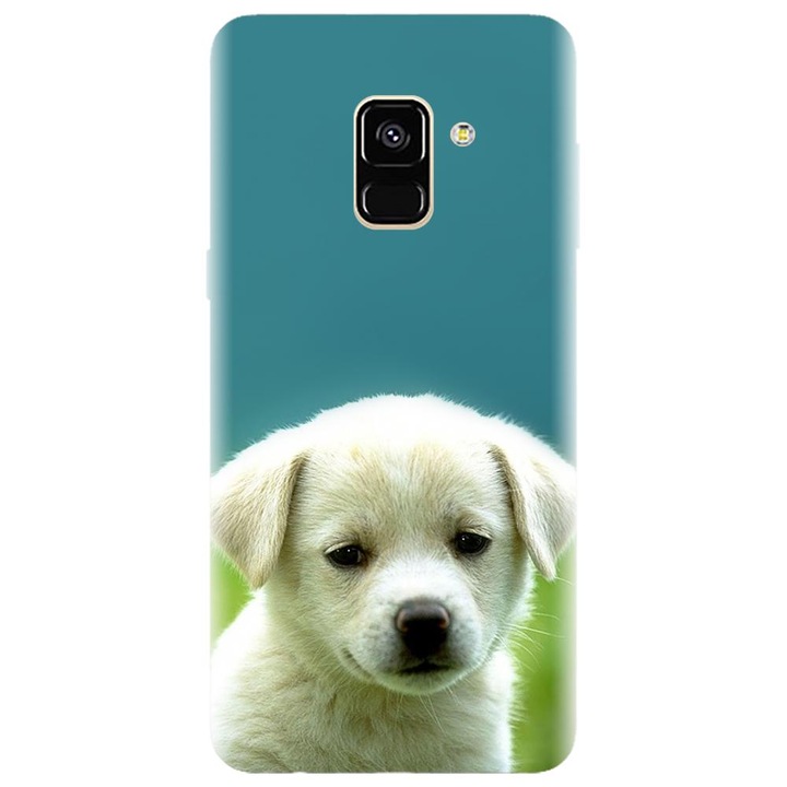 Husa din silicon compatibila cu Samsung Galaxy J6 / J6 2018 - model Puppy Style