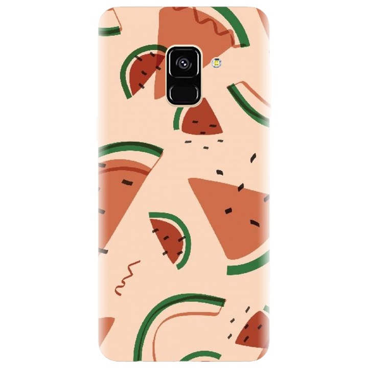 Husa din silicon compatibila cu Samsung Galaxy J6 / J6 2018 - model Summer Vibes Fruit