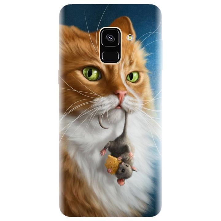 Husa din silicon compatibila cu Samsung Galaxy J6 / J6 2018 - model Traieste Clipa