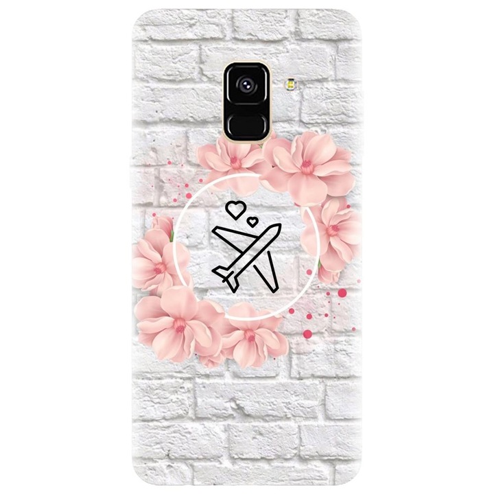 Husa din silicon compatibila cu Samsung Galaxy J6 / J6 2018 - model Travel Dream