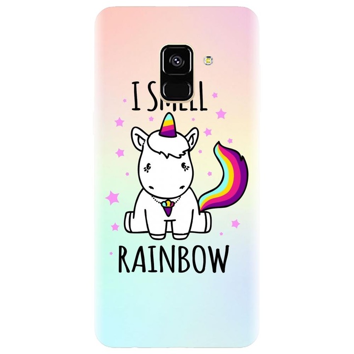 Силиконов кейс съвместим с Samsung Galaxy J6 / J6 2018 - I smell rainbow модел