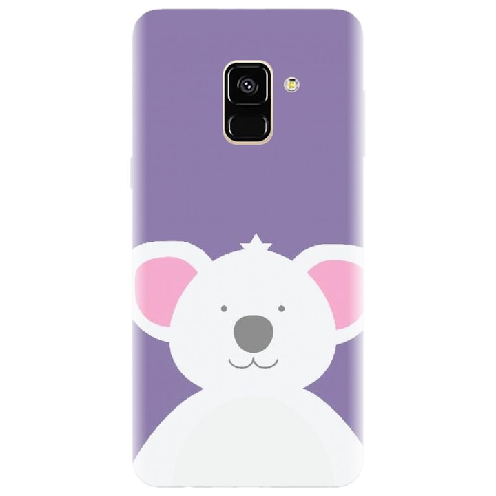 Husa din silicon compatibila cu Samsung Galaxy J6 / J6 2018 - model Urs Koala