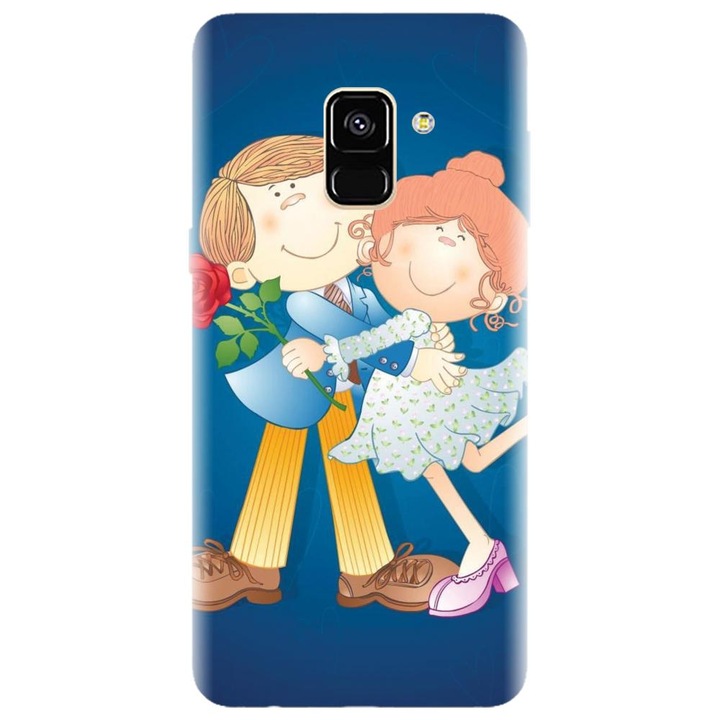 Samsung Galaxy J6 / J6 2018 telefonnal kompatibilis szilikon tok - Szerelmes pár modell