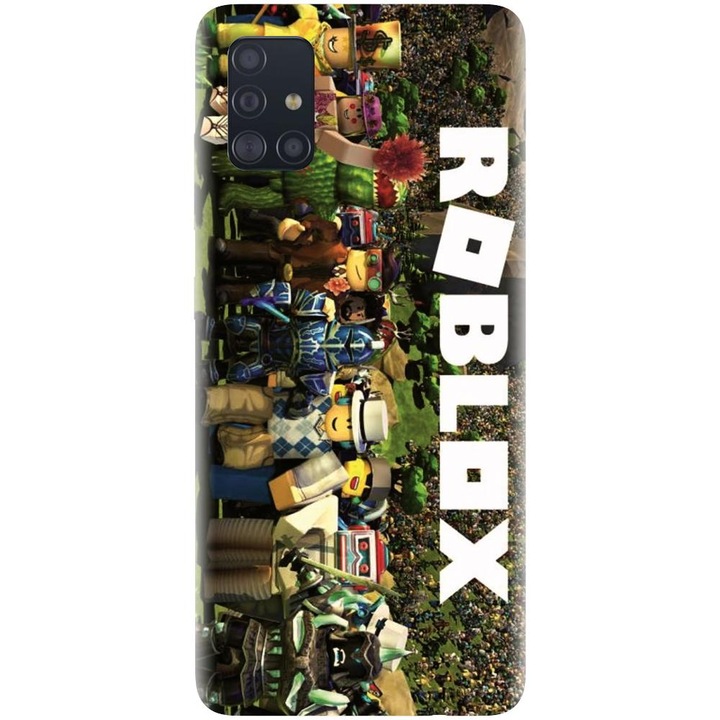 Husa din silicon compatibila cu Samsung Galaxy A51 / M40S - model Roblox