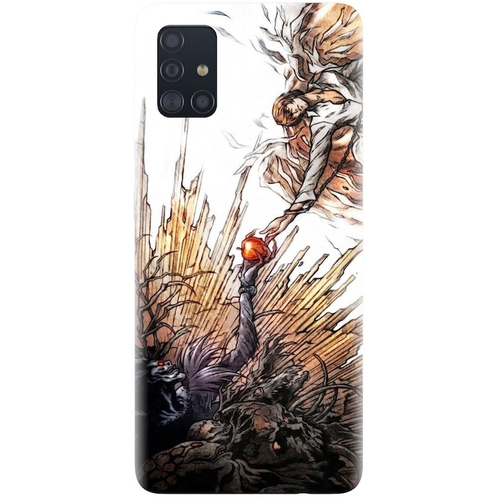 Силиконов калъф, съвместим с Samsung Galaxy A51 / M40S - модел Death Note