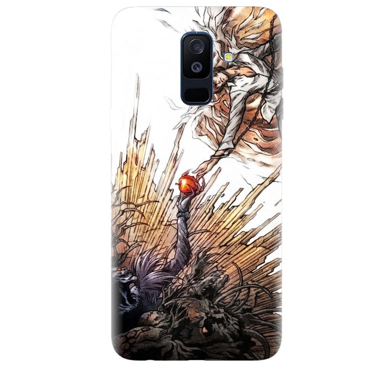 Силиконов калъф, съвместим с модел Samsung Galaxy A6 Plus - Death Note