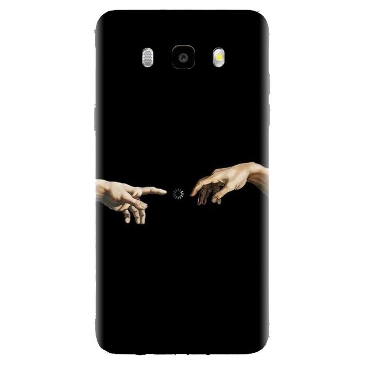 Husa din silicon compatibila cu Samsung Galaxy J7 2016 / J710 - model Arta contemporana