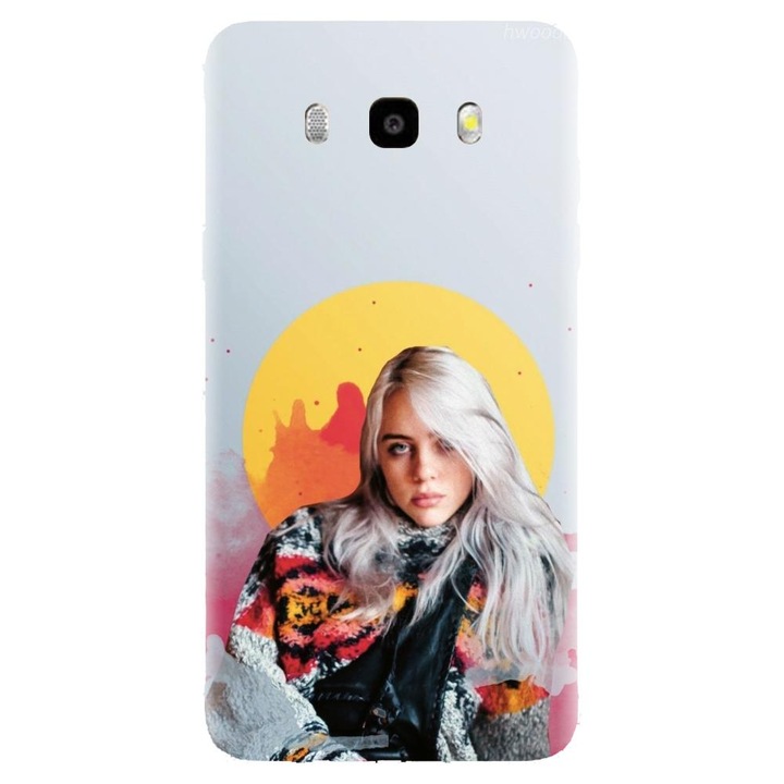 Силиконов калъф за Samsung Galaxy J7 2016 / J710 - модел Billie Eilish