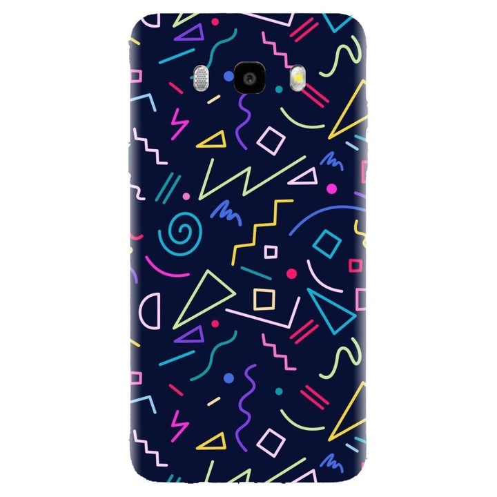 Husa din silicon compatibila cu Samsung Galaxy J7 2016 / J710 - model Semne