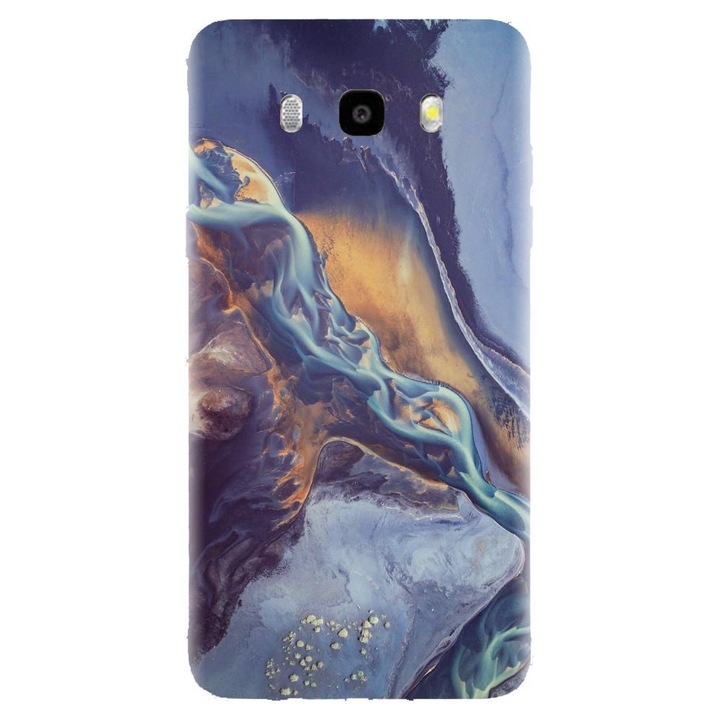 Husa din silicon compatibila cu Samsung Galaxy J7 2016 / J710 - model Abstract 101