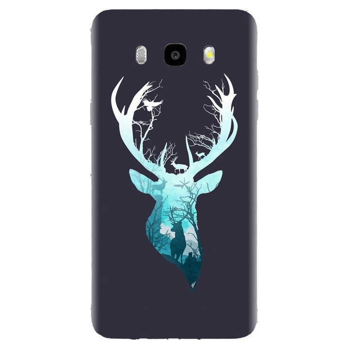 Husa din silicon compatibila cu Samsung Galaxy J7 2016 / J710 - model Cerb