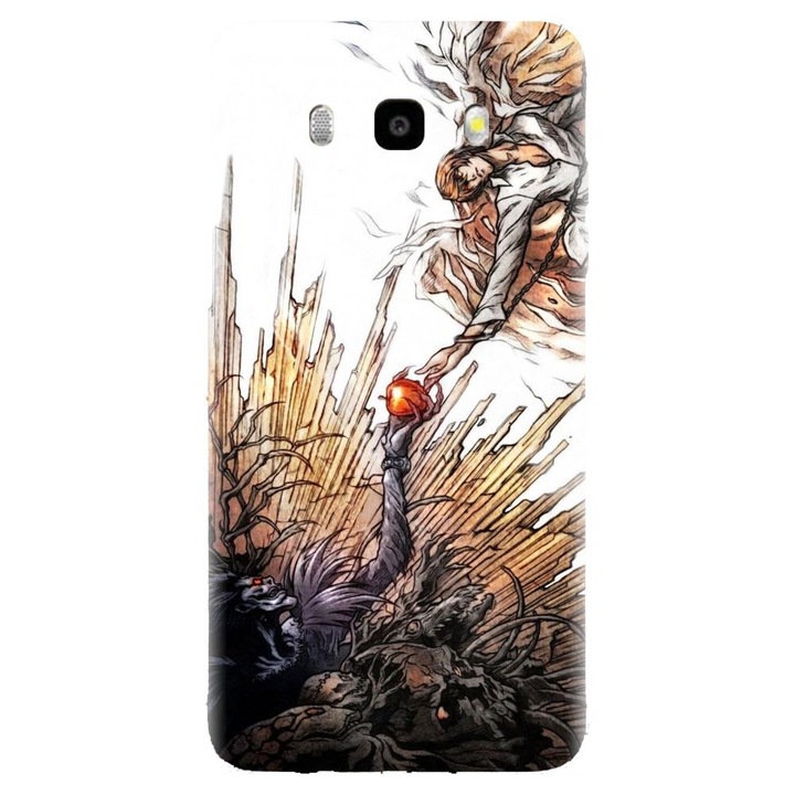 Силиконов калъф, съвместим с Samsung Galaxy J7 2016 / J710 - модел Death Note