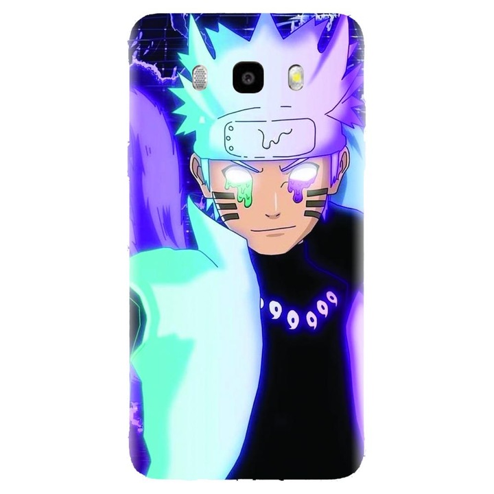 Husa din silicon compatibila cu Samsung Galaxy J7 2016 / J710 - model Naruto