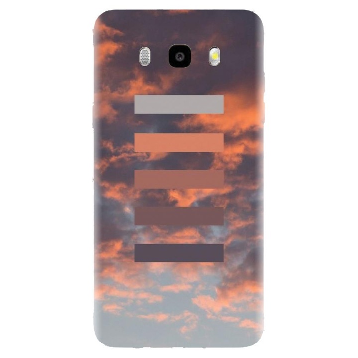 Husa din silicon compatibila cu Samsung Galaxy J7 2016 / J710 - model Nori De Foc