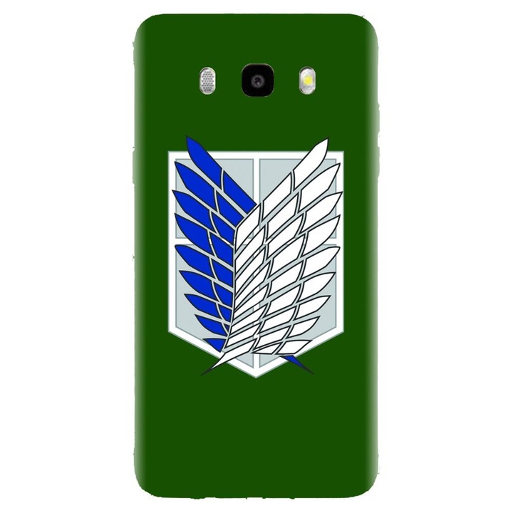 Husa din silicon compatibila cu Samsung Galaxy J7 2016 / J710 - model Survey Corps