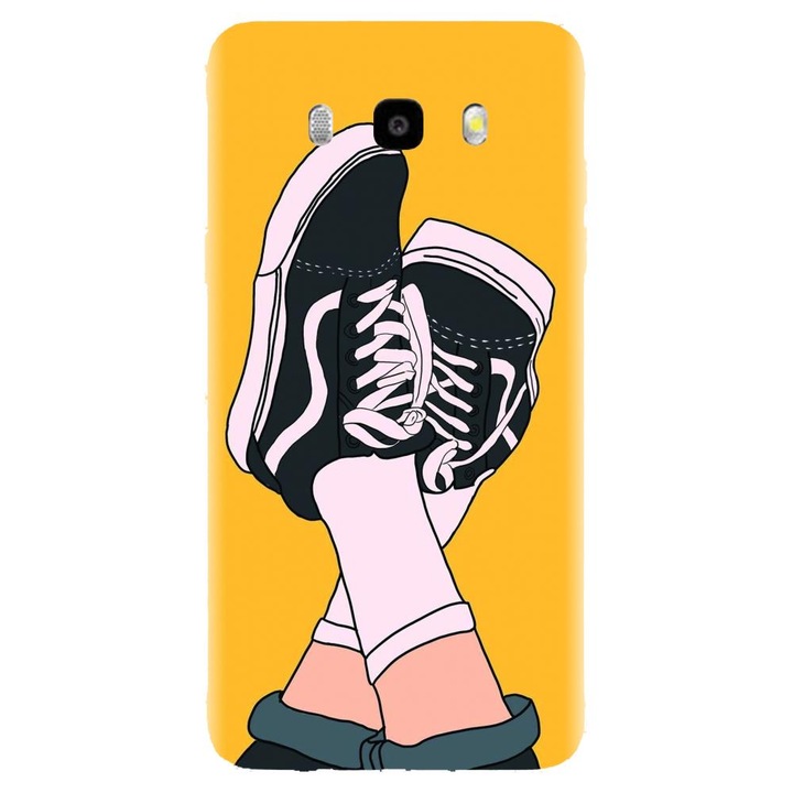 Husa din silicon compatibila cu Samsung Galaxy J5 2016 - model Vans