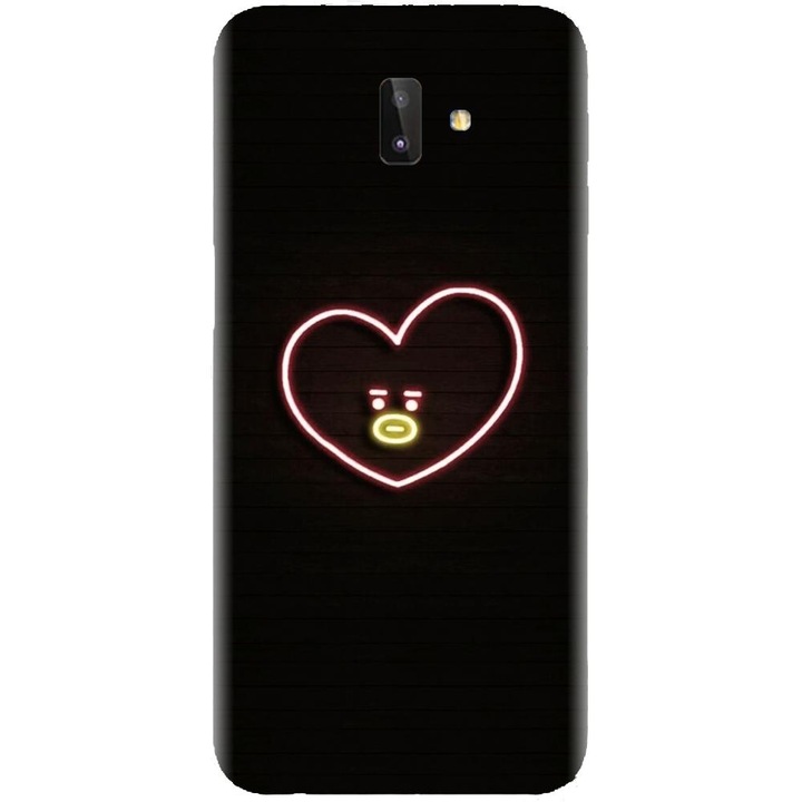 Husa din silicon compatibila cu Samsung Galaxy J6 Plus - model BTS