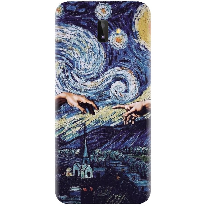 Husa din silicon compatibila cu Samsung Galaxy J6 Plus - model Arta