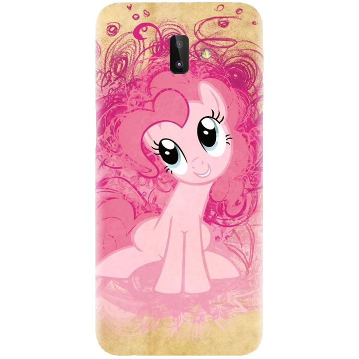Husa din silicon compatibila cu Samsung Galaxy J6 Plus - model Pinkie pie