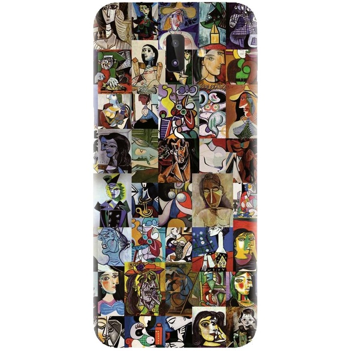 Husa din silicon compatibila cu Samsung Galaxy J6 Plus - model Picasso