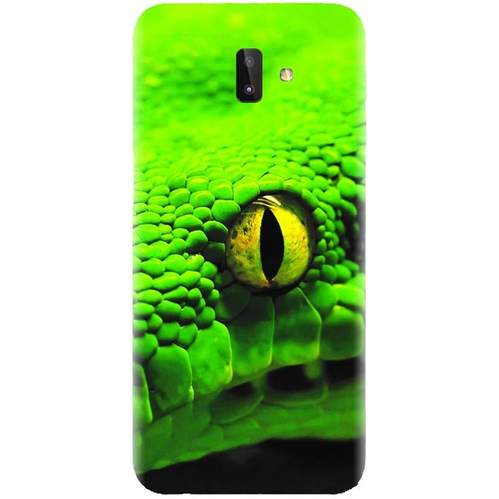 Husa din silicon compatibila cu Samsung Galaxy J6 Plus - model Animal Eye