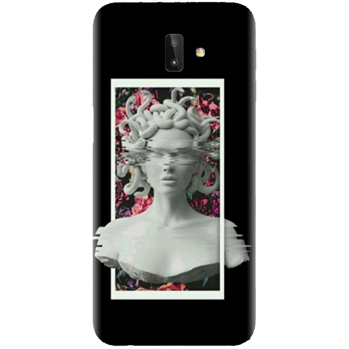 Husa din silicon compatibila cu Samsung Galaxy J6 Plus - model Contemporary Art 2