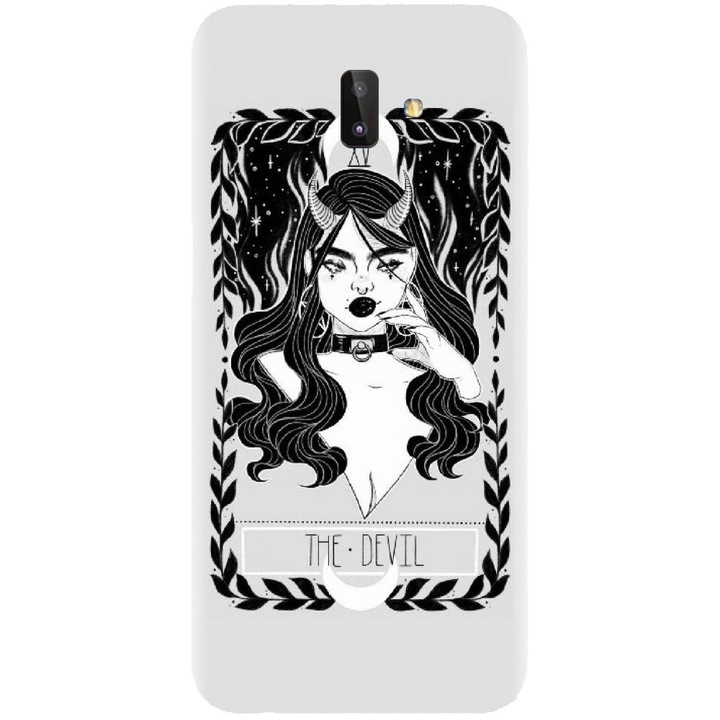 Husa din silicon compatibila cu Samsung Galaxy J6 Plus - model The Devil