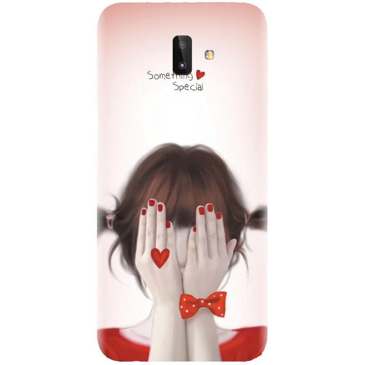 Husa din silicon compatibila cu Samsung Galaxy J6 Plus - model Something Special