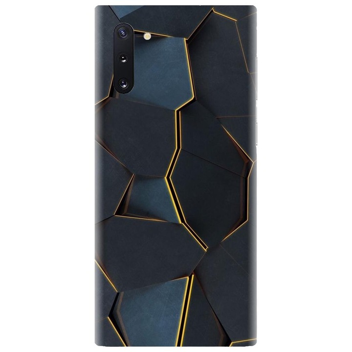 Силиконов капак, съвместим с Samsung Galaxy Note 10 - модел Abstract Draw