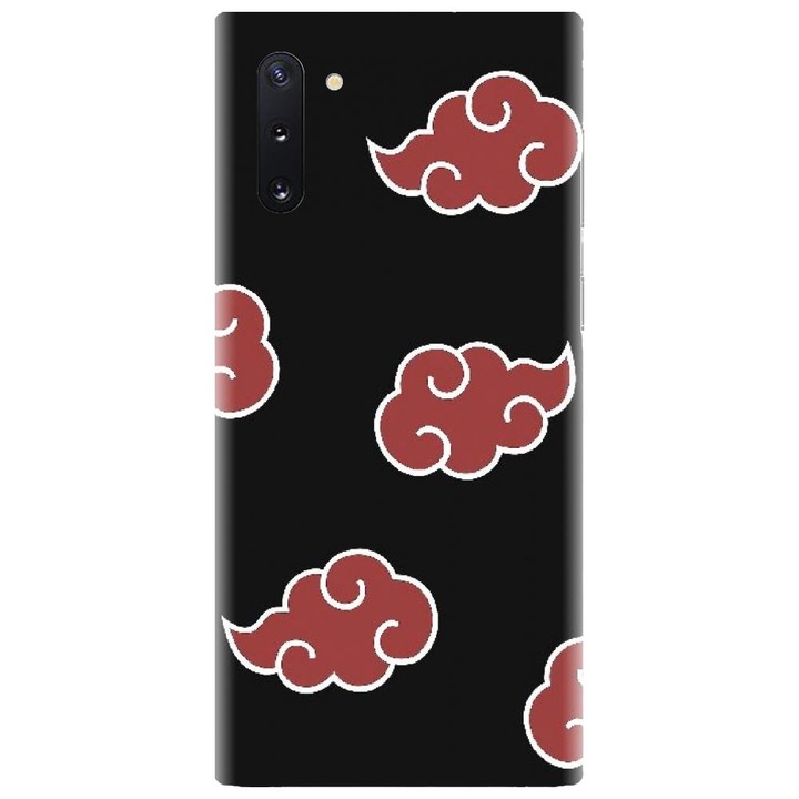 Силиконов капак, съвместим с Samsung Galaxy Note 10 - Anime Akastuki модел