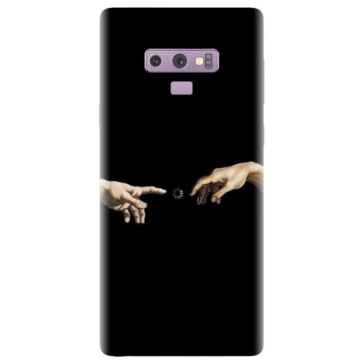 Husa din silicon compatibila cu Samsung Galaxy Note 9 - model Arta contemporana
